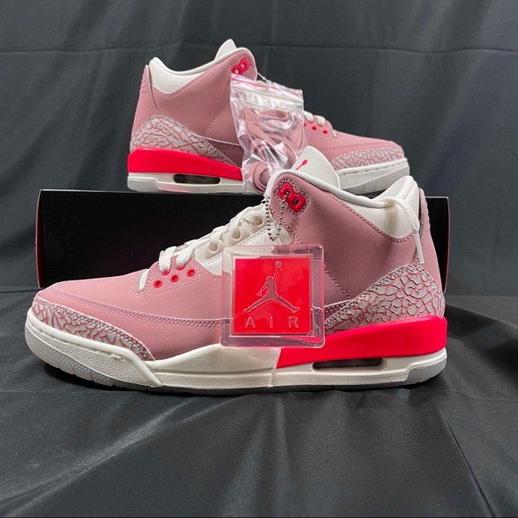 SOLDJordan Retro 3 Rust Pink - Picture 3 of 9